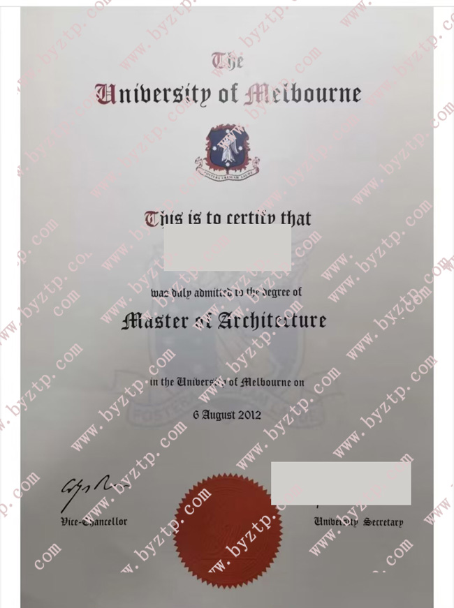 墨尔本大学样本图片